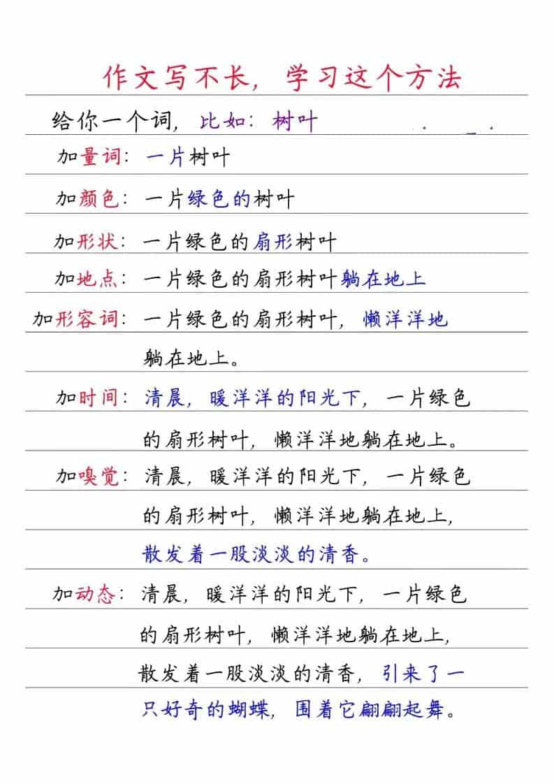 2026春一年级下册语文看图写话万能句式专项提分模板电子版资料 2026春一年级下册语文看图写话万能句式专项提分模板电子版资料